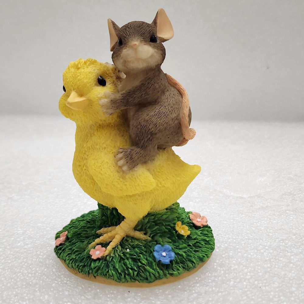 Charming Tails - Fitz‎ & Floyd - Chickie Back Ride 88/700 - Vintage